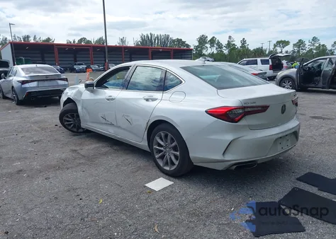 2022 Acura Tlx Standard z USA, uszkodzony, nr VIN 19UUB5F30NA002098